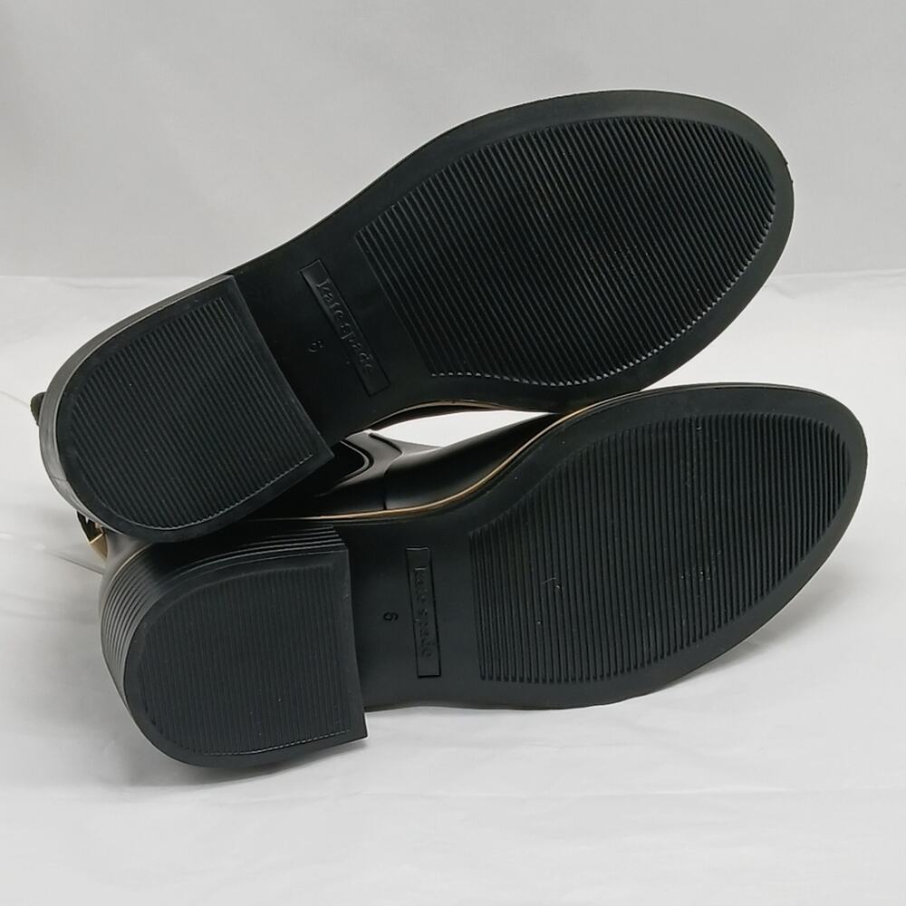 Kate Spade Solstice Chelsea Rain Boots Women's Size 6 Black Rubber Shoes Ankle - Picture 9 of 9